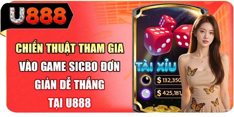 Chiến thuật tham gia vào game sicbo đơn giản dễ thắng tại U888