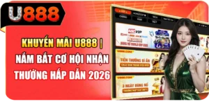 Khuyến Mãi U888 | Nắm Bắt Cơ Hội Nhận Thưởng Hấp Dẫn 2026